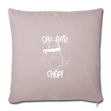 Katzen Kissenbezug - Karatekatze: Cat-Rate