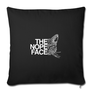 Katzen Kissenbezug - The Nope Face Katze
