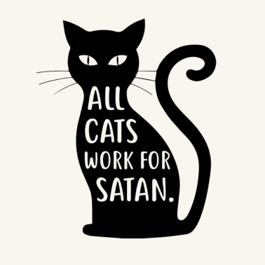 Motiv schwarze Katze