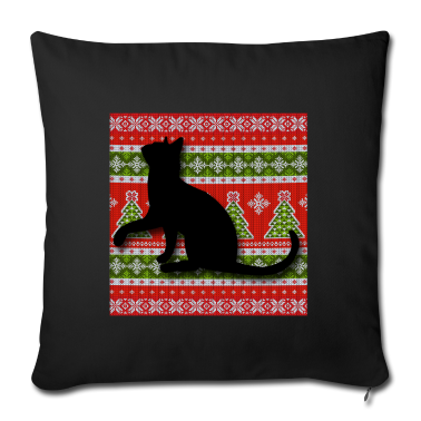 Katzen Kissenbezug - Weihnachten Katzen Katzen Katzen