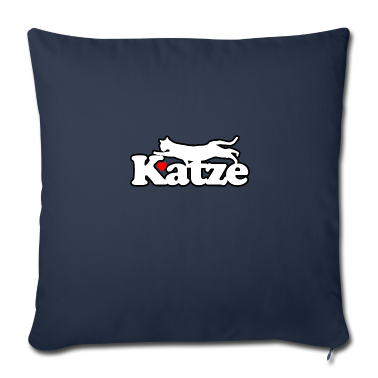 Katzen Kissenbezug - Katze mit einer Katze