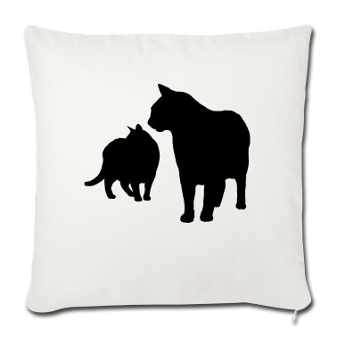 Katzen Kissenbezug - Katze Katzen