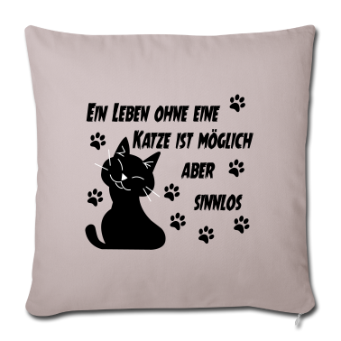 Katzen Kissenbezug - KATZE - KATZE - KATZE - KATZE