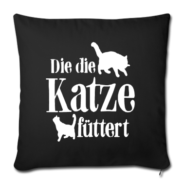Katzen Kissenbezug - Katzen Katze Katzenshirt Katze Geschenkidee