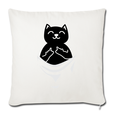 Katzen Kissenbezug - Katze Katze in der Tasche