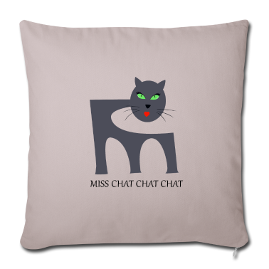 Katzen Kissenbezug - Miss Katze Katze Katze