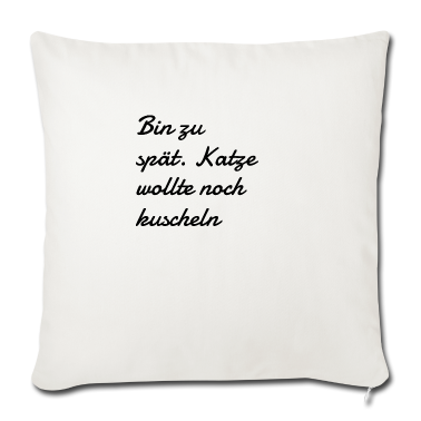 Katzen Kissenbezug - katze - Katze wollte kuscheln