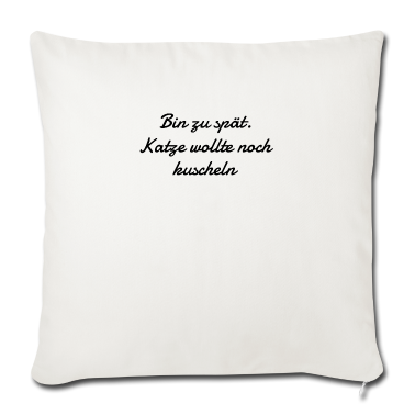 Katzen Kissenbezug - katze - Katze wollte kuscheln