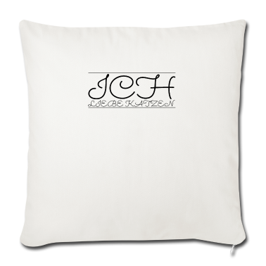 Katzen Kissenbezug - katze - Ich liebe Katzen