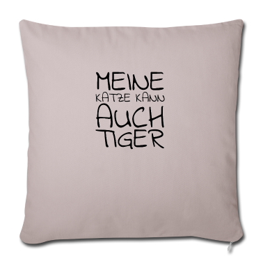 Katzen Kissenbezug - katze - meine Katze kann auch Tiger