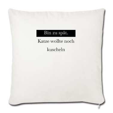 Katzen Kissenbezug - katze - Katze wollte kuscheln