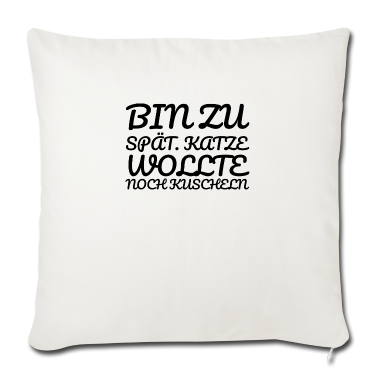 Katzen Kissenbezug - katze - Katze wollte kuscheln