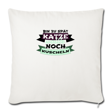 Katzen Kissenbezug - katze - Katze wollte kuscheln