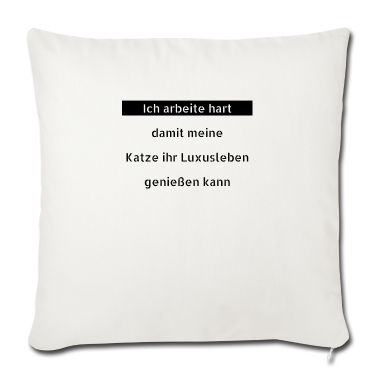 Katzen Kissenbezug - katze - Luxusleben einer Katze