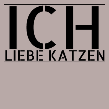 Motiv katze - Ich liebe Katzen