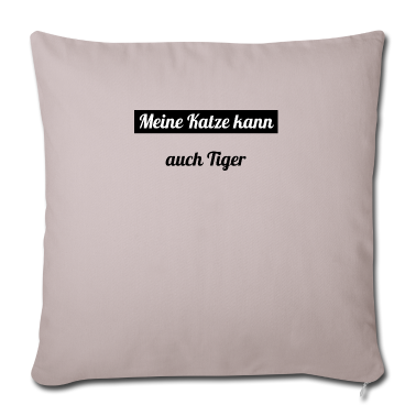 Katzen Kissenbezug - katze - meine Katze kann auch Tiger