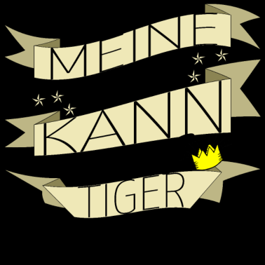 Motiv katze - meine Katze kann auch Tiger