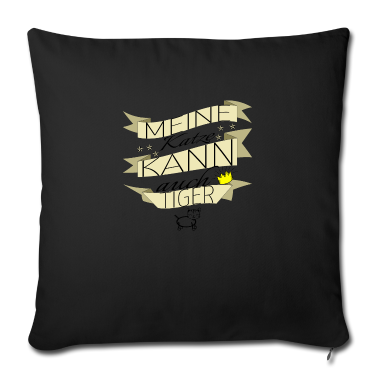 Katzen Kissenbezug - katze - meine Katze kann auch Tiger