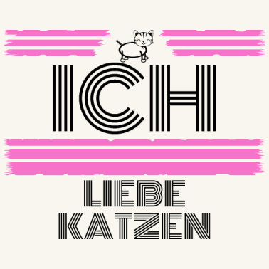 Motiv katze - Ich liebe Katzen