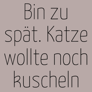 Motiv katze - Katze wollte kuscheln