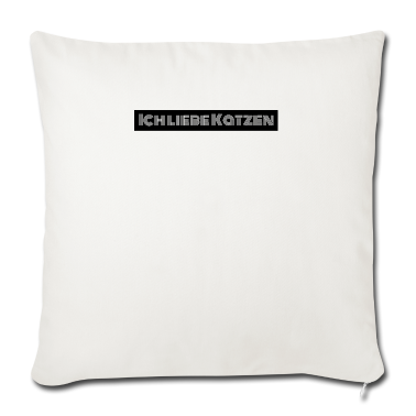 Katzen Kissenbezug - katze - Ich liebe Katzen