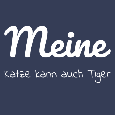 Motiv katze - meine Katze kann auch Tiger