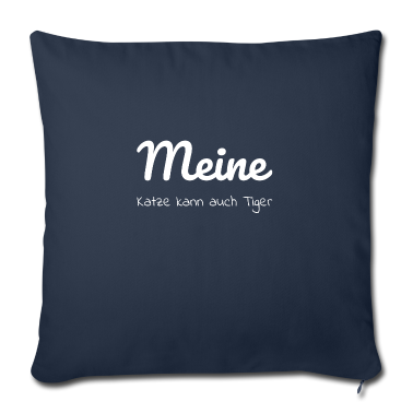 Katzen Kissenbezug - katze - meine Katze kann auch Tiger
