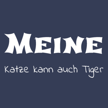 Motiv katze - meine Katze kann auch Tiger