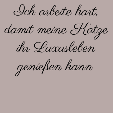 Motiv katze - Luxusleben einer Katze