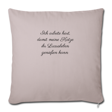 Katzen Kissenbezug - katze - Luxusleben einer Katze