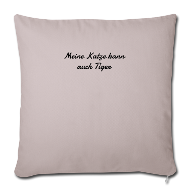 Katzen Kissenbezug - katze - meine Katze kann auch Tiger