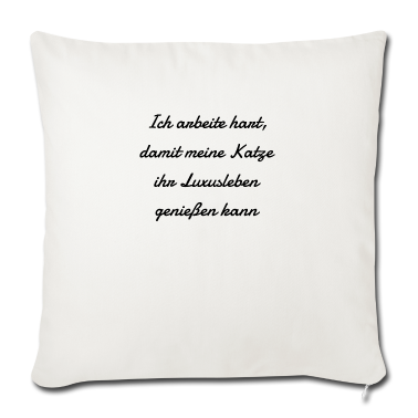 Katzen Kissenbezug - katze - Luxusleben einer Katze