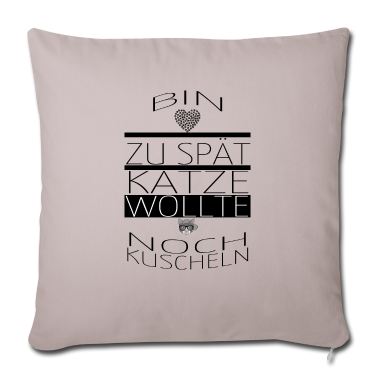 Katzen Kissenbezug - katze - Katze wollte kuscheln