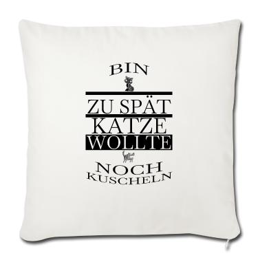 Katzen Kissenbezug - katze - Katze wollte kuscheln
