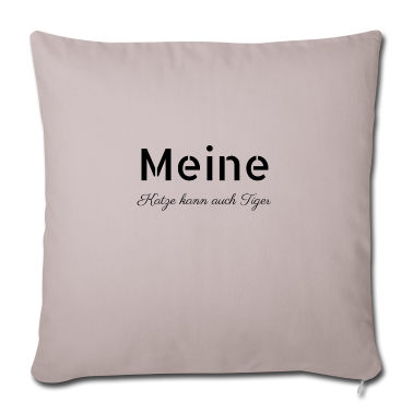 Katzen Kissenbezug - katze - meine Katze kann auch Tiger