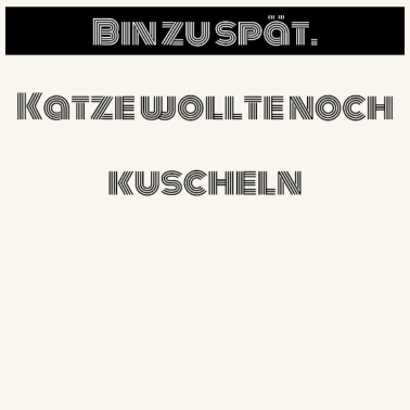 Motiv katze - Katze wollte kuscheln