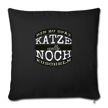 Katzen Kissenbezug - katze - Katze wollte kuscheln