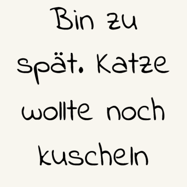 Motiv katze - Katze wollte kuscheln