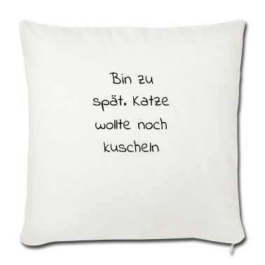 Katzen Kissenbezug - katze - Katze wollte kuscheln