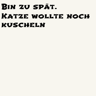 Motiv katze - Katze wollte kuscheln