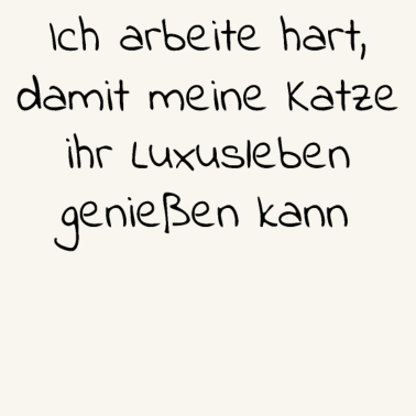 Motiv katze - Luxusleben einer Katze