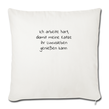 Katzen Kissenbezug - katze - Luxusleben einer Katze