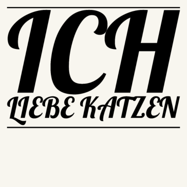 Motiv katze - Ich liebe Katzen