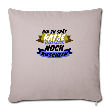 Katzen Kissenbezug - katze - Katze wollte kuscheln