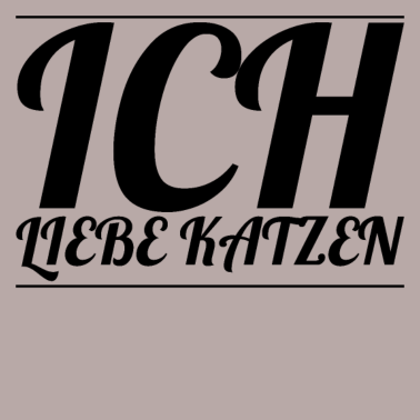 Motiv katze - Ich liebe Katzen