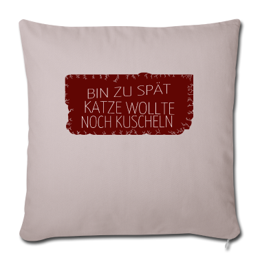 Katzen Kissenbezug - katze - Katze wollte kuscheln
