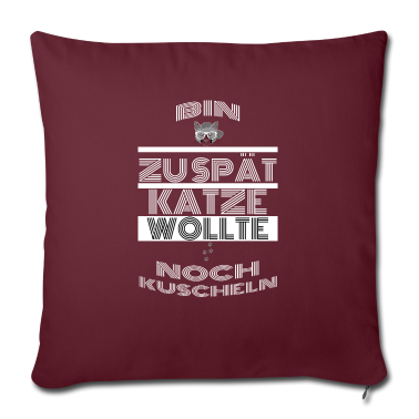 Katzen Kissenbezug - katze - Katze wollte kuscheln