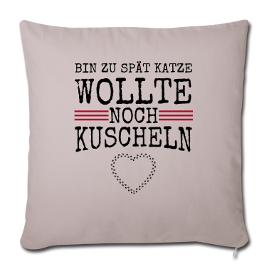Katzen Kissenbezug - katze - Katze wollte kuscheln