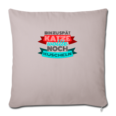 Katzen Kissenbezug - katze - Katze wollte kuscheln