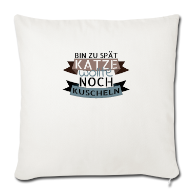 Katzen Kissenbezug - katze - Katze wollte kuscheln
